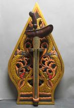 Blawong voor 1 Keris BZ7 Kris houder Gunungan Naga Pengantin, Antiek en Kunst, Ophalen of Verzenden