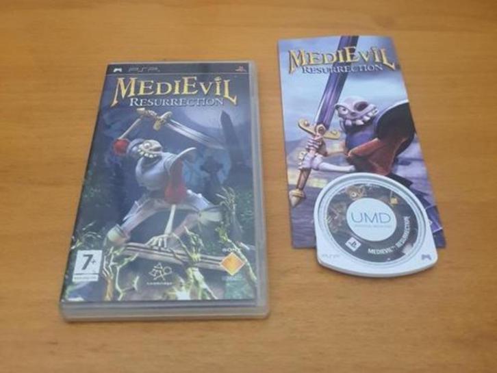 OPRUIMEN | PSP | MEDIEVIL Resurrection, Spelcomputers en Games, Games | Sony PlayStation Portable, Gebruikt, 1 speler, Vanaf 3 jaar