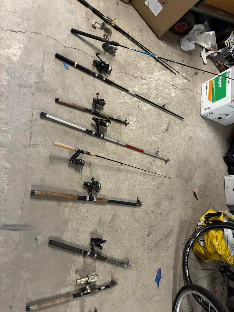 Hengels en molens, Ophalen of Verzenden, Gebruikt, Overige typen