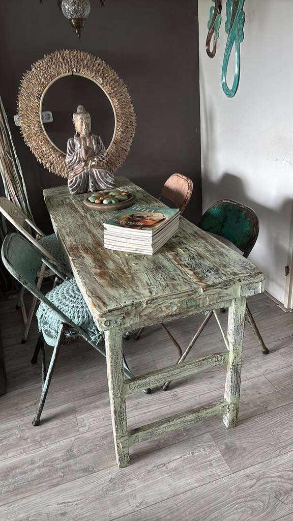 Te koop: PTMD markttafel massief ( nieuw), Ophalen, Ibiza / gebruikt/ natuurlijk, Nieuw, 150 tot 200 cm