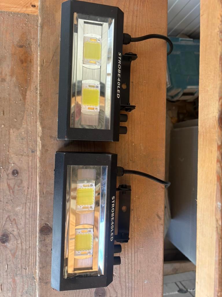 2x Ibiza strobe40Led 1x ibiza led uvbar blacklicht, Watersport en Boten, Ophalen of Verzenden, Zo goed als nieuw
