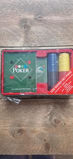 Pokerset in blik, Ophalen of Verzenden, Nieuw