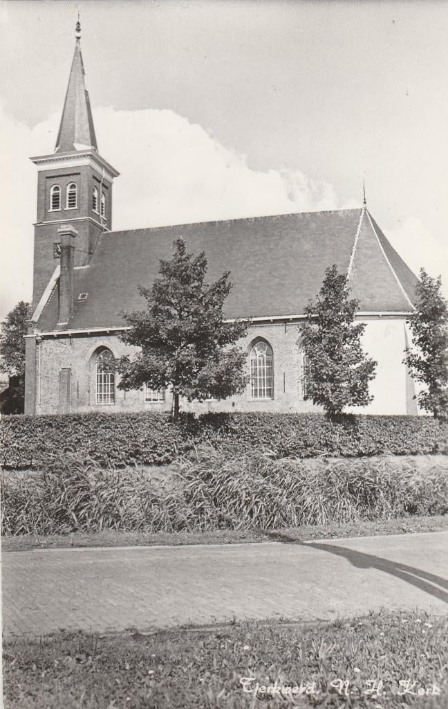 tjerkwerd- n.h. kerk, Ophalen of Verzenden, Friesland