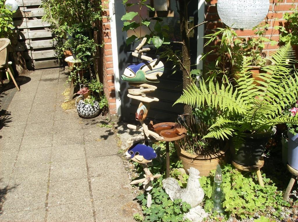 VISSEN, KERAMIEK AAN HANGER, OOK VOOR IN DE TUIN, Ophalen of Verzenden