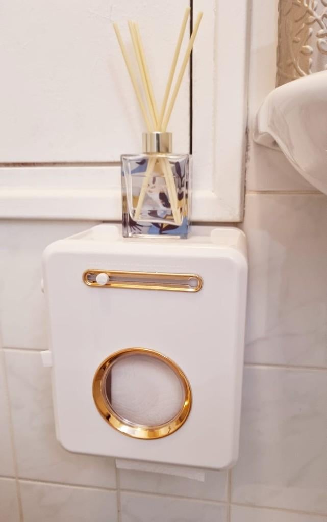 Toiletpapierhouder / Toilet organizer + Toiletborstel, Huis en Inrichting, Minder dan 50 cm, Verzenden, Overige typen, Nieuw