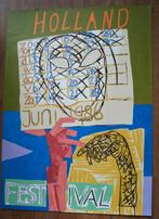 Holland festival 1986. Zeefdruk Frank van Hemert., Ophalen