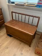 Mooie oude eiken klepbank, Ophalen of Verzenden