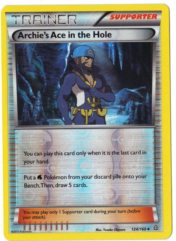 Primal Clash,  Arch. Ace Hole [reverse] 124/160, Verzenden, Nieuw, Losse kaart