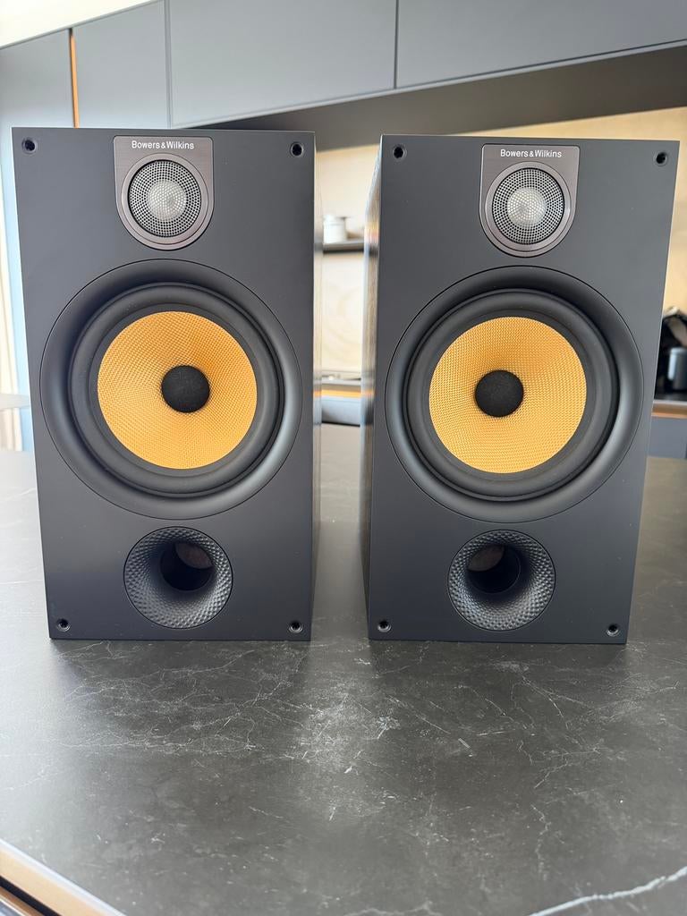 Bowers & Wilkins 685 S2 - Zwart - Top speaker & award winner, Audio, Tv en Foto, Luidsprekers, Zo goed als nieuw, Front, Rear of Stereo speakers