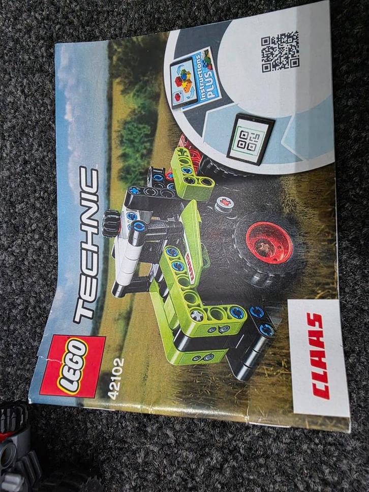 Lego Technic Claas Tractor 2-in-1 (42102), Kinderen en Baby's, Speelgoed | Duplo en Lego, Gebruikt, Ophalen
