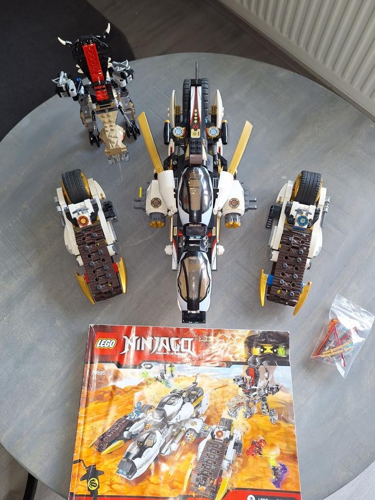 Lego 70595 ninjago Ultra Stealth Raider, Lego, Ophalen of Verzenden, Zo goed als nieuw, Ninjago