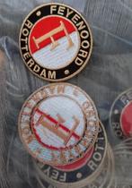 Per 3 - Feyenoord logo embleem - Strijkbaar, Ophalen of Verzenden, Nieuw, Feyenoord, Poster, Plaatje of Sticker