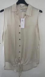 Champagne kleurige top, Ophalen of Verzenden, Nieuw, Beige, Zonder mouw