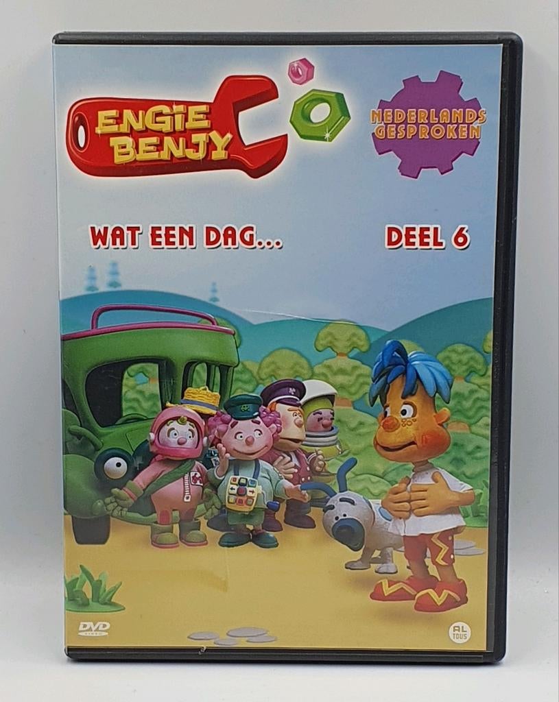 Te koop: Engie Benjy - Wat een dag... Deel 6 DVD, Alle leeftijden, Overige genres, Ophalen of Verzenden, Zo goed als nieuw