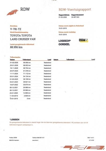 Toyota Land Cruiser 2.8 D-4D | Euro 6 | Leder | Stoelverwarm, Gebruikt, Wit, Bedrijf, Diesel