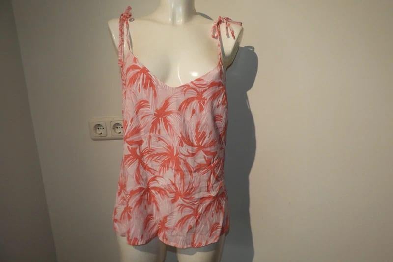 Fabienne Chapot nieuwe top zomerse palm print mt S, Verzenden, Nieuw, Fabienne Chapot, Roze