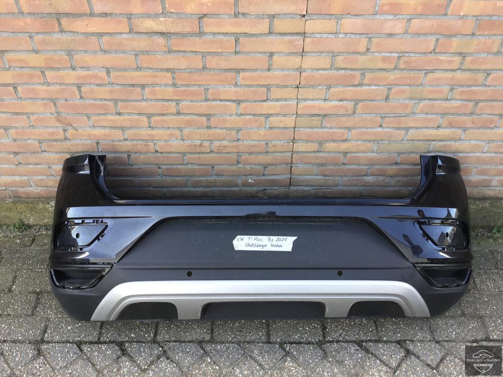 VW T-Roc Facelift 2020+ Achterbumper Bumper 6xPDC Origineel!, Auto-onderdelen, Gebruikt, Volkswagen, Volkswagen AG, Bumper