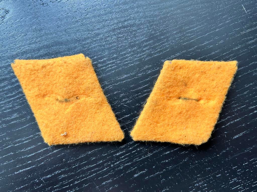 Replica WO2 Luftwaffe kraagspiegels, Verzamelen, Militaria | Tweede Wereldoorlog, Ophalen of Verzenden, Luchtmacht, Duitsland