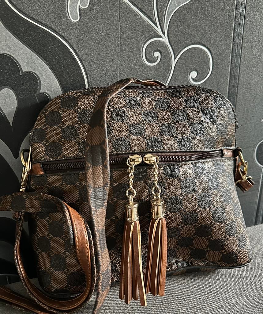 Mooi tasje Louis Vuitton style !! Als nieuw, Sieraden, Tassen en Uiterlijk, Tassen | Damestassen, Ophalen of Verzenden, Zo goed als nieuw