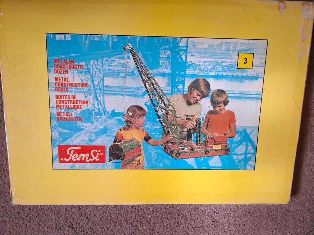 5 verschillende soorten dozen Temsi met extra onderdelen, Ophalen of Verzenden, Gebruikt, Bouwen