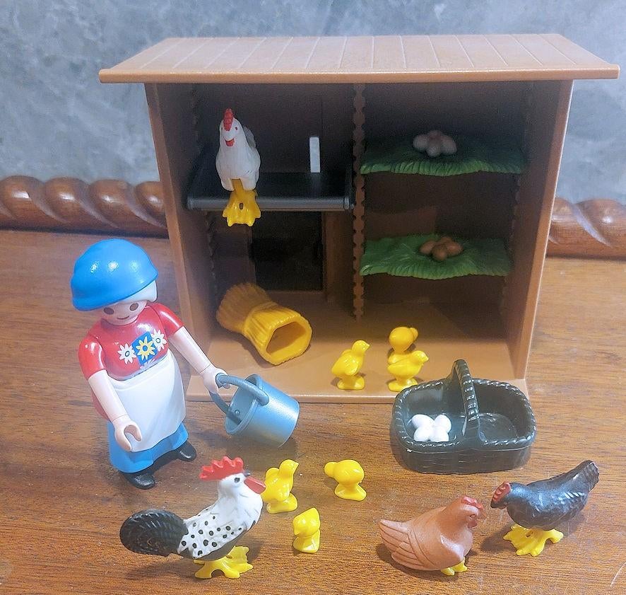 Playmobil Kippenhok 4492, Ophalen of Verzenden, Zo goed als nieuw, Complete set