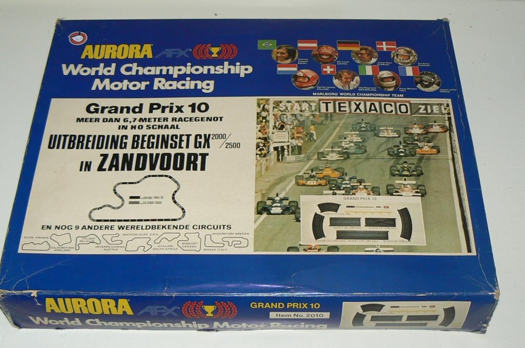 Aurora AFX Grand Prix 10 uitbreidingsset Zandvoort 1977 F1, Overige merken, Racebaan, Zelf te bouwen, Ophalen of Verzenden