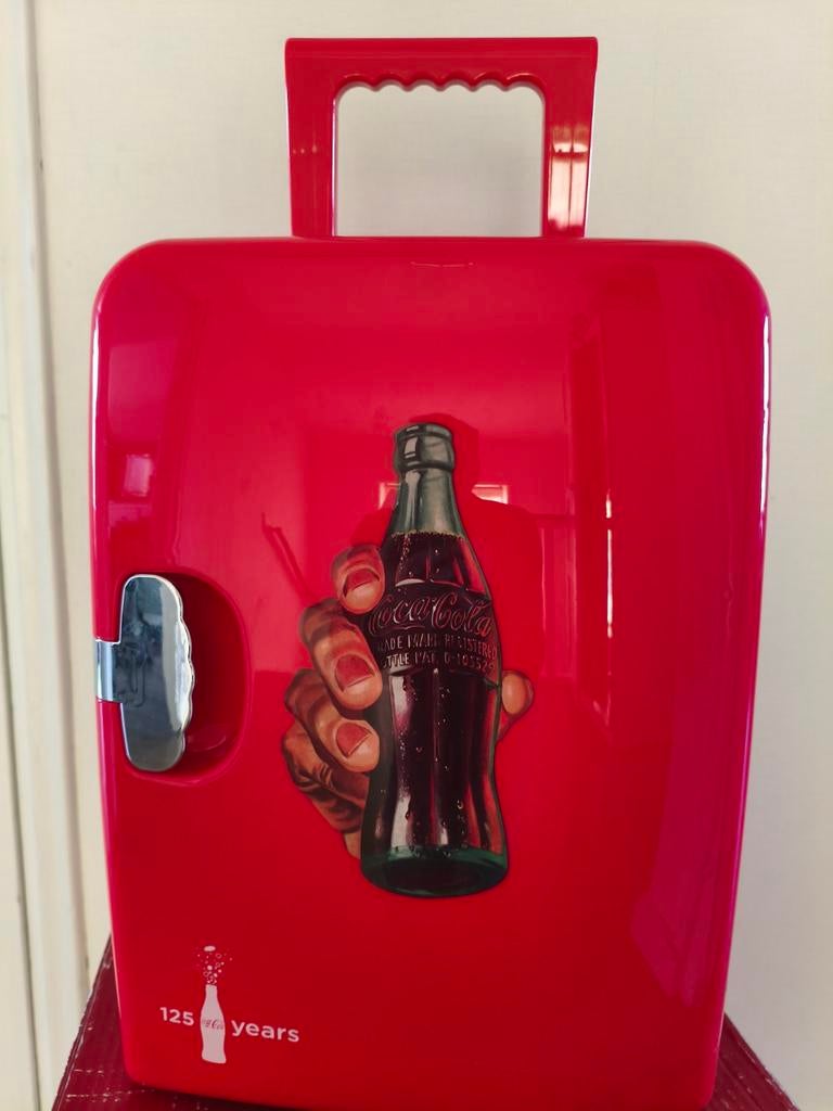Coca-Cola Mini Koelkast - 20 Liter Thermoelektrische Koeler, Witgoed en Apparatuur, Zonder vriesvak, Ophalen of Verzenden, Minder dan 45 cm