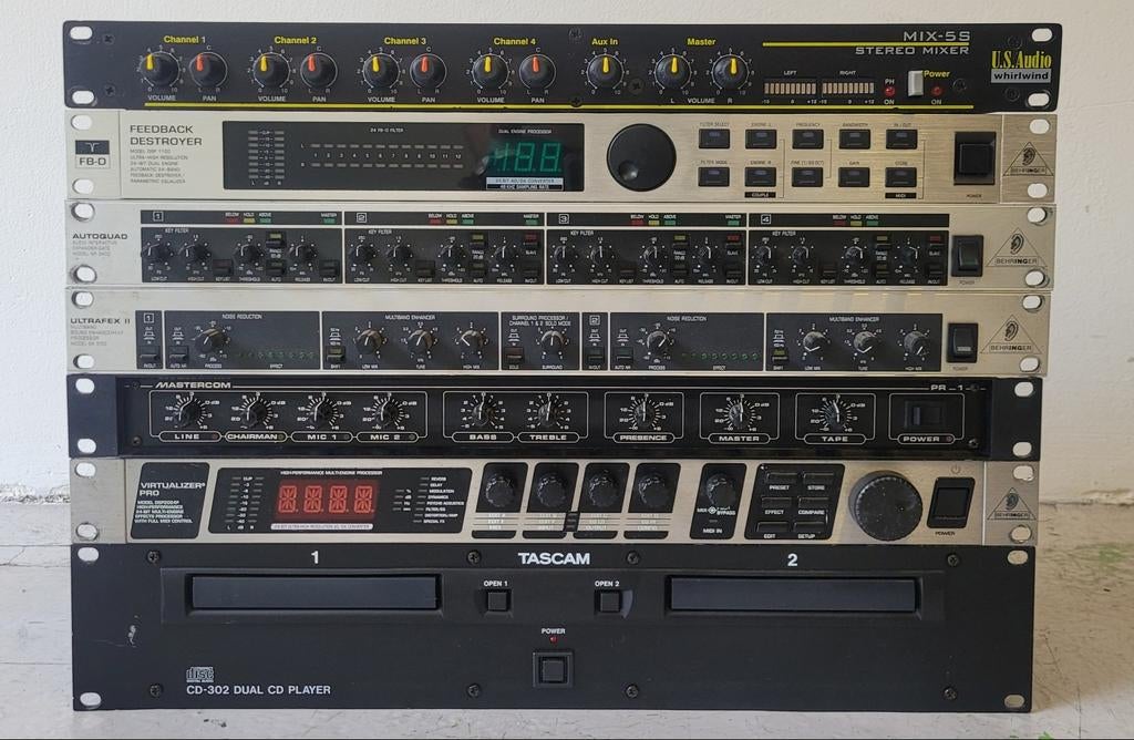 19-inch Rack Audio & Verlichting, Ophalen, Gebruikt, Audio