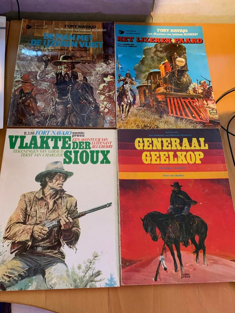 serie Blueberry stripboeken - 8 delen, Boeken, Complete serie of reeks, Ophalen of Verzenden, Gelezen