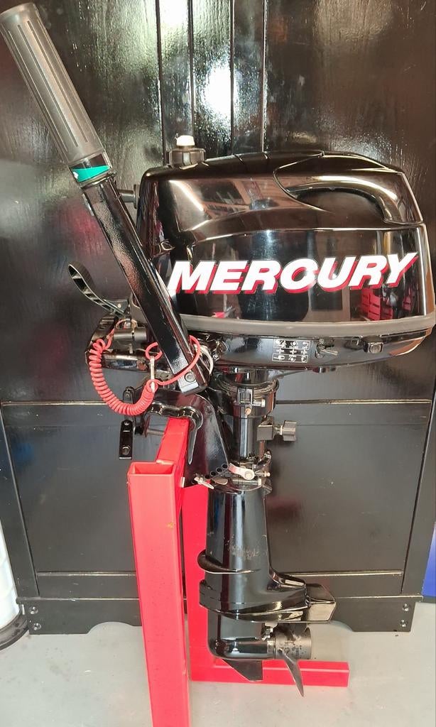 Mercury 6 pk , 4 takt , kortstaart, Watersport en Boten, Buiten- en Binnenboordmotoren, Ophalen, Gebruikt, 5 tot 10 pk, Viertaktmotor