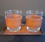 2 Whisky glazen, Ophalen of Verzenden, Gebruikt, Borrel- of Shotglas