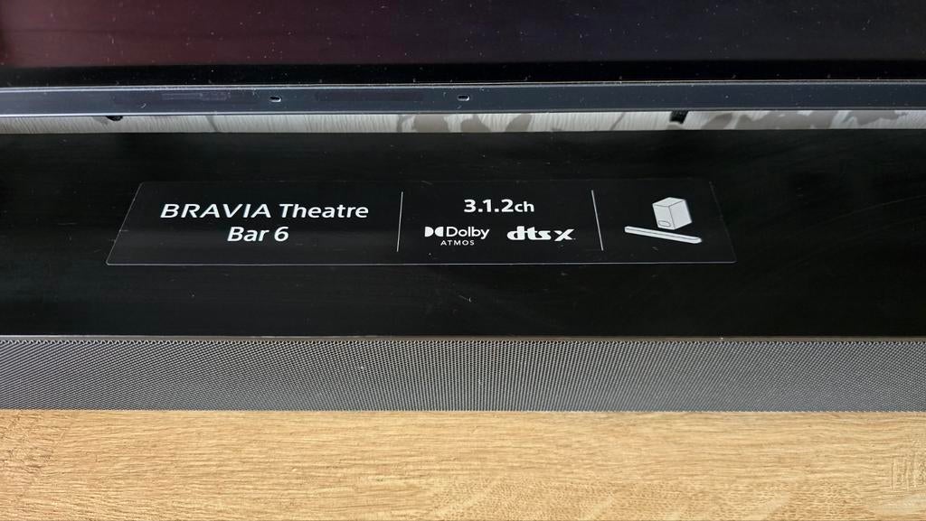 Sony Bravia Theatre Bar 6 met subwoofer, Audio, Tv en Foto, Home Cinema-sets, Soundbar, 70 watt of meer, Ophalen of Verzenden