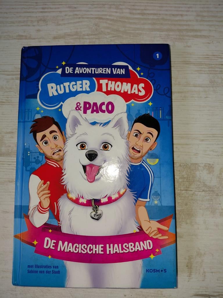 De Avonturen van Rutger, Thomas & Paco: De Magische Halsband, Ophalen, Zo goed als nieuw, Rutger Vink, Thomas van Grinsven, Fictie algemeen