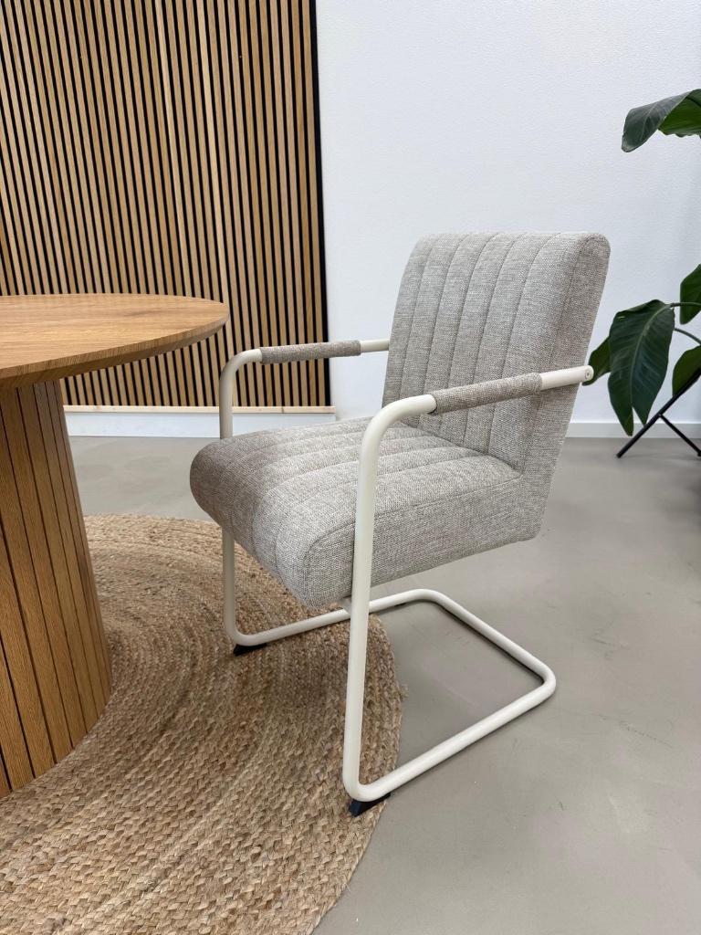 Kick Isa Beige Beige - Set van 6 - Nieuw in doos, Huis en Inrichting, Stoelen, N, Overige kleuren, Nieuw, Ophalen of Verzenden