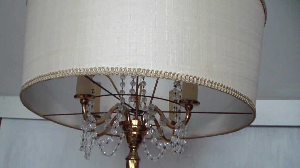 staande lamp  vintage  hollywood stijl, Antiek en Kunst, Ophalen