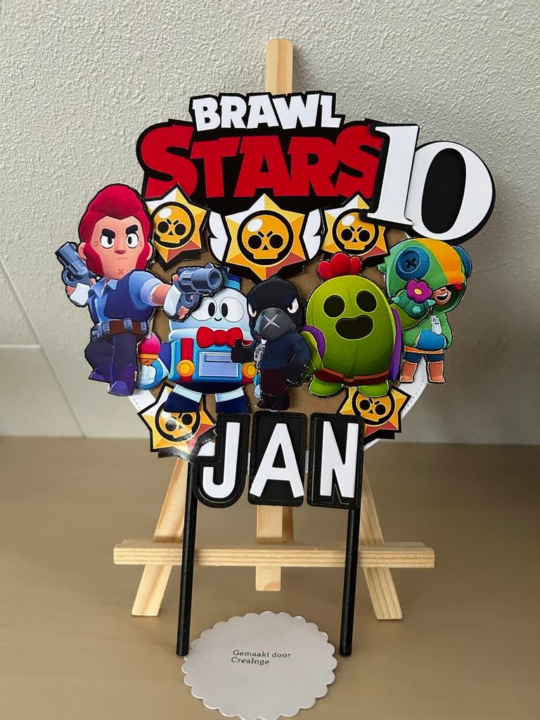 Taarttopper handgemaakt naar jouw thema, Ophalen of Verzenden, Nieuw, Versiering