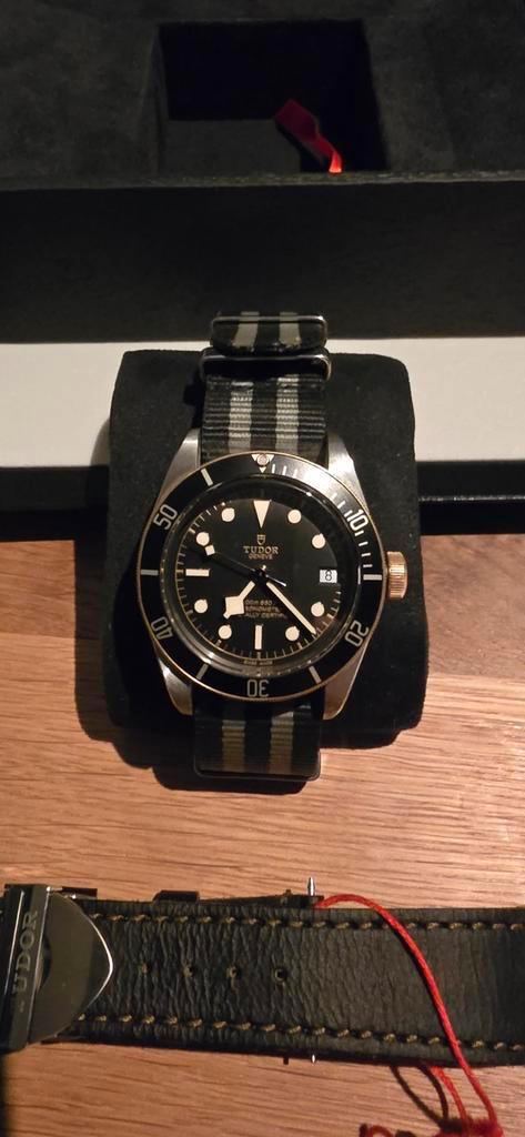 Tudor Black Bay S&G 41 M79733N Staal/Goud Volledige Set 2020, Sieraden, Tassen en Uiterlijk, Horloges | Heren, Zo goed als nieuw