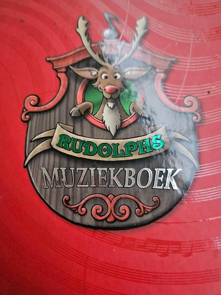 Rudolphs Muziekboek - Kerstverhaal met muziek, Boeken, Ophalen of Verzenden, Zo goed als nieuw, Algemeen, Onbekend