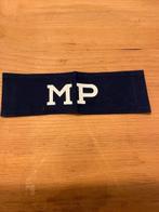 Oude armband MP (Militaire Politie) klittenband, Verzenden, Landmacht, Nederland, Embleem of Badge