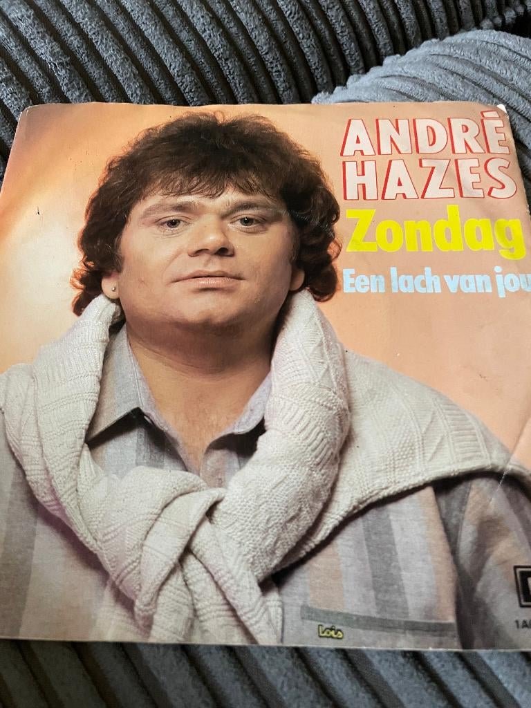 Andre Hazes single zondag, Ophalen of Verzenden, Zo goed als nieuw, Overige formaten, Levenslied of Smartlap