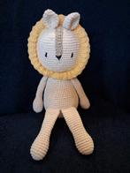 Gehaakte knuffel leeuw nieuw, Kinderen en Baby's, Kraamcadeaus en Geboorteborden, Ophalen of Verzenden, Nieuw, Kraamcadeau
