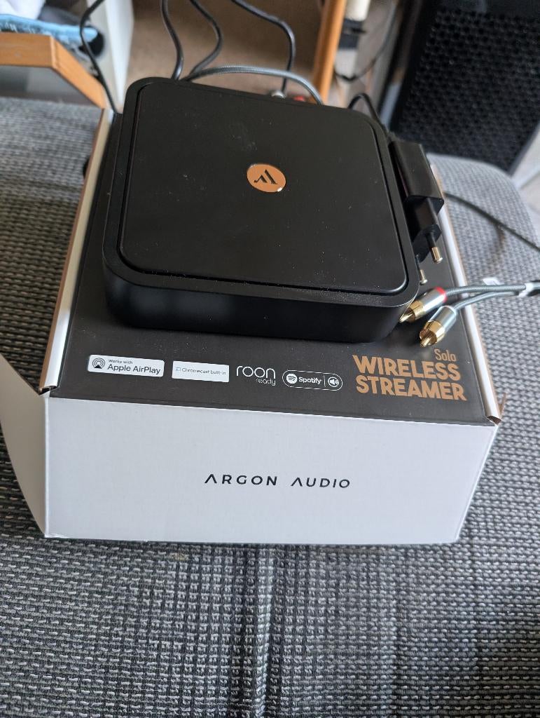 Argon audio solo black, Audio, Tv en Foto, Mediaspelers, Ophalen, Zo goed als nieuw, Zonder harde schijf