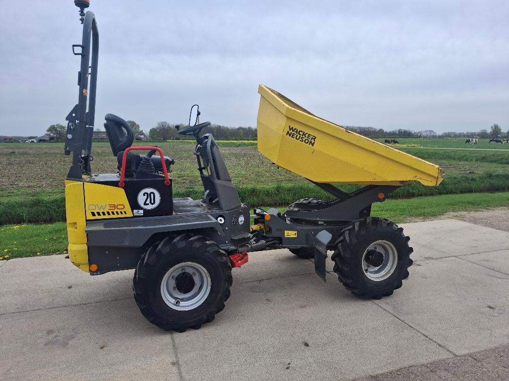 Wacker neuson DW 30 Wieldumper, Ophalen