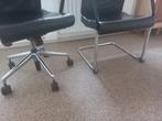 2 bureaustoelen, Ophalen, Zo goed als nieuw, Zwart