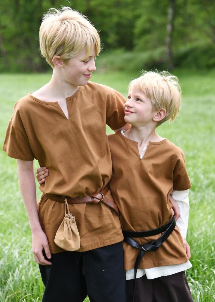 larp, tuniek, viking, middeleeuws, blouse, ridder, cape, Ophalen of Verzenden, Nieuw, Pak of Jurk