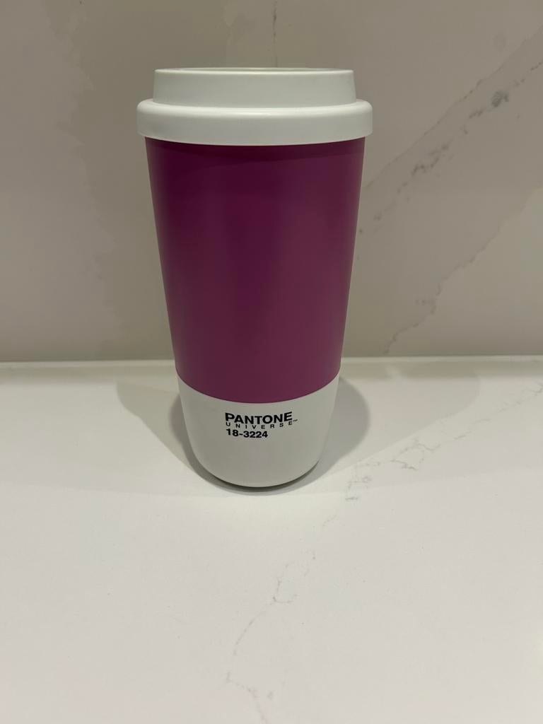 Pantone Beker 18-3224, Overige typen, Paars, Kunststof, Nieuw