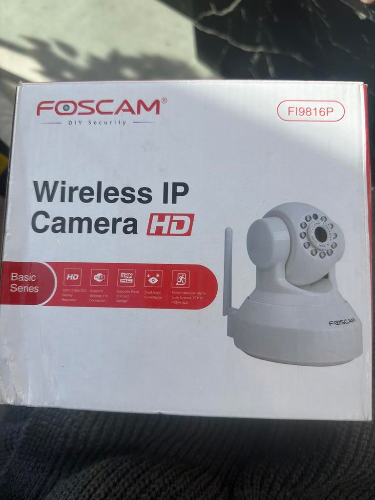 Foscam Wireless IP Camera HD FI9816P, Ophalen of Verzenden, Nieuw, Binnencamera