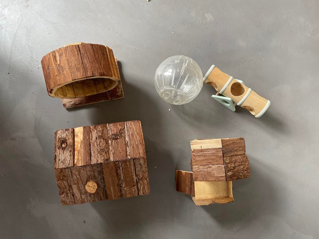 Hamsterkooi speeltjes