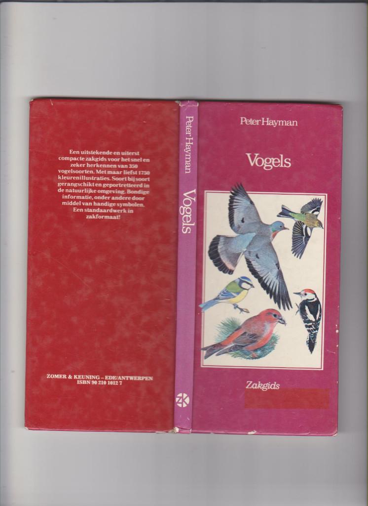 Vogels, Vogelgids, Hayman, Zakgids, Peter Hayman, Ophalen of Verzenden, Zo goed als nieuw, Vogels, Peter Hayman