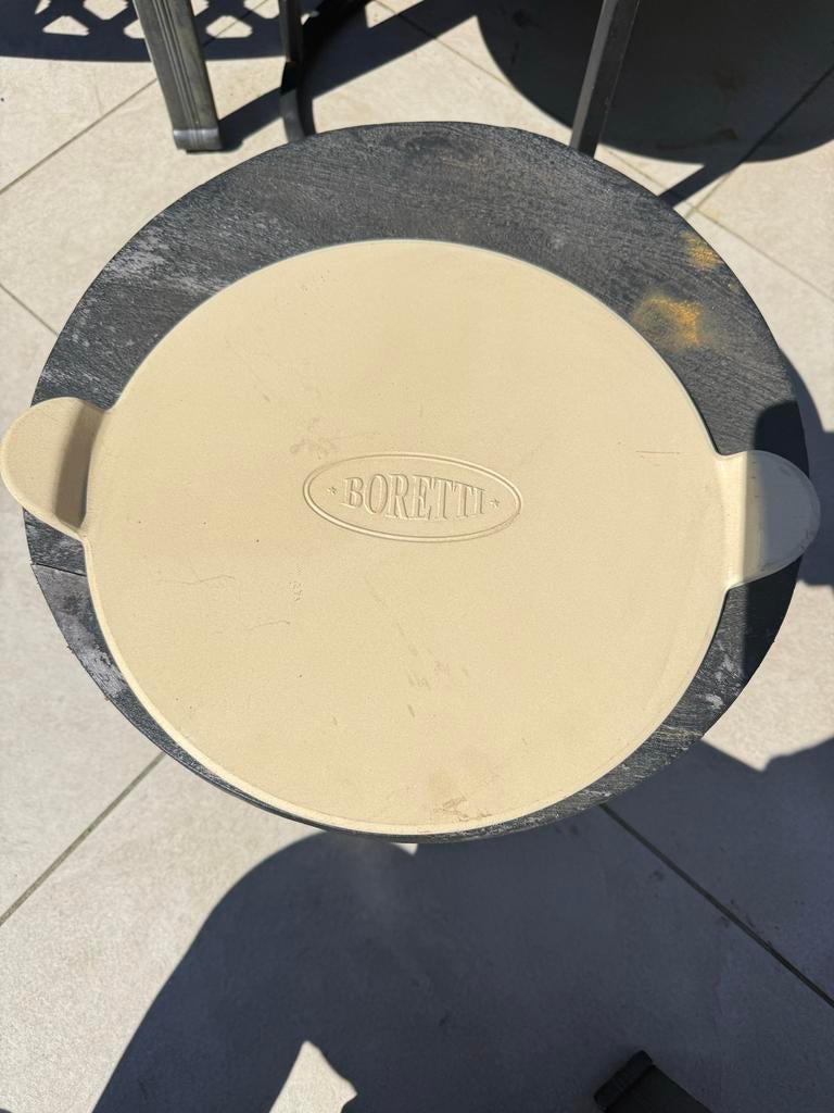 Boretti pizzasteen voor perfecte pizza's, Ophalen, Gebruikt